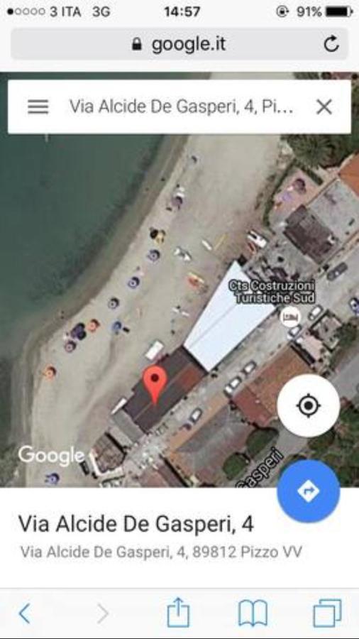 La Terrazza Sul Mare Villa Pizzo  Eksteriør bilde